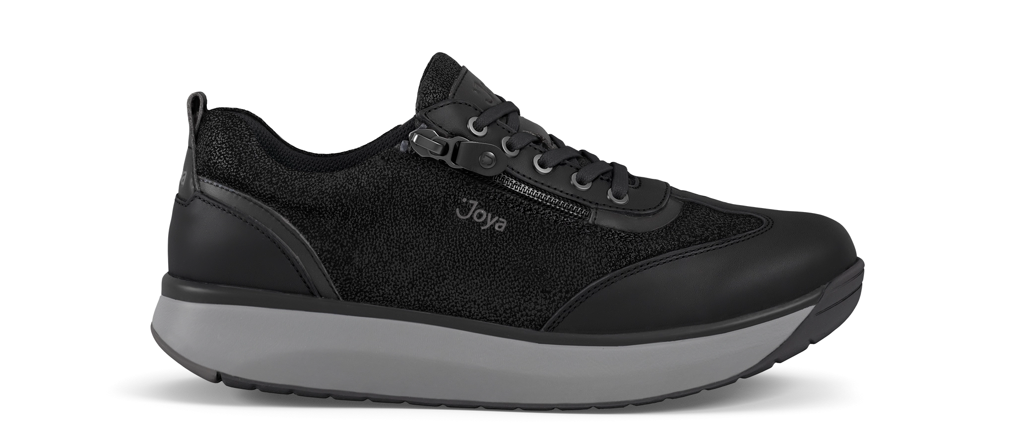 Joya Laura II - Black Women's Sneaker - Comfortable Casual Shoe