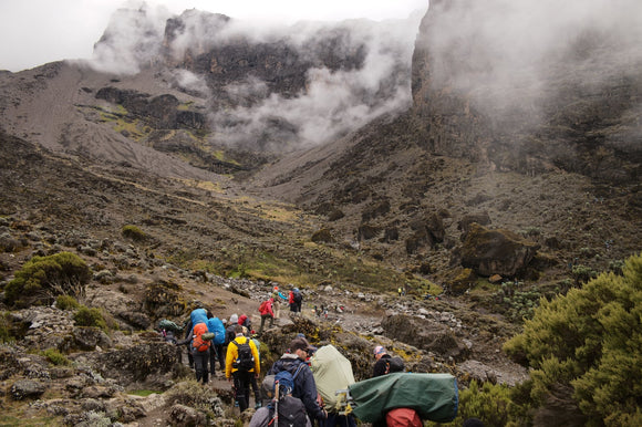 Kilimanjaro avontuur - de beklimming begint