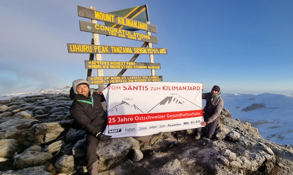 Van Säntis naar de Kilimanjaro - we hebben het gehaald!