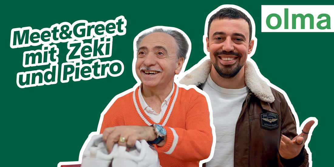 OLMA 2023: Zeki & Pietro exclusively at the kybun Joya booth