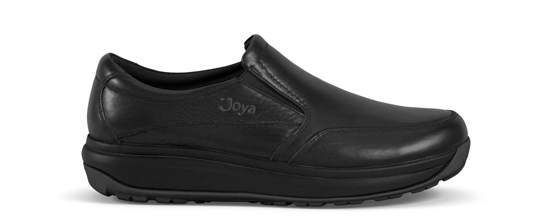Joya Traveler II - Black Men's Shoe - Comfortable Slip-On & Work