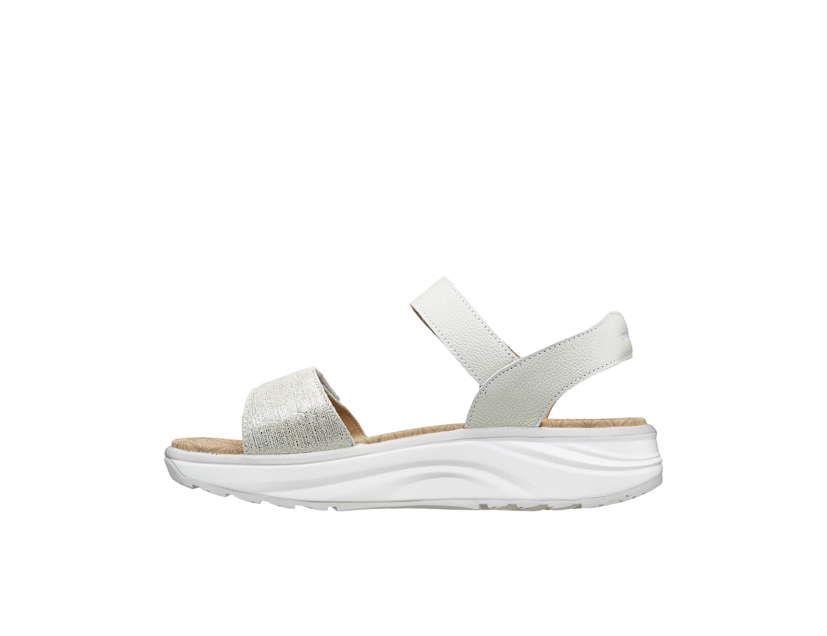 Flores Beige Metallic