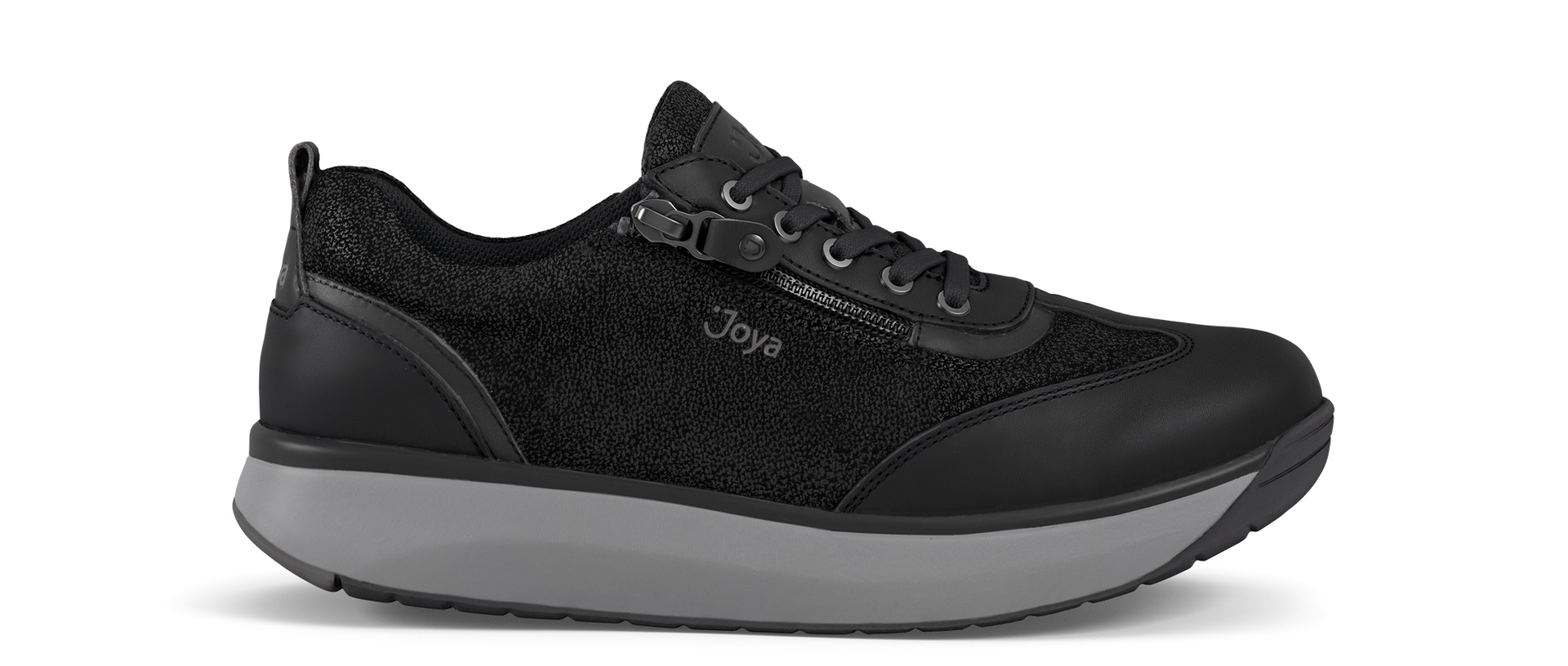 Joya Laura II - Black Women's Sneaker - Comfortable Casual Shoe