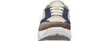 Elena beige-blauw